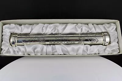 Beautifully Etched Silver Plate Marriage Certificate Holder In Box • £14.25