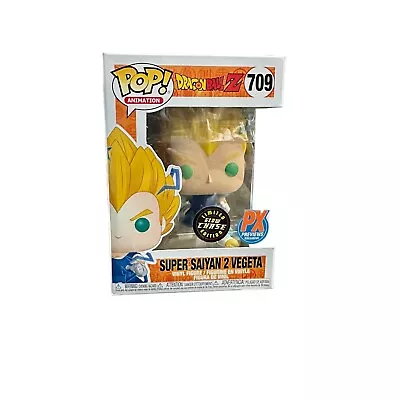 Funko Pop! Animation Dragonball Z Super Saiyan 2 Vegeta #709 CHASE Vinyl Figure • $36.71