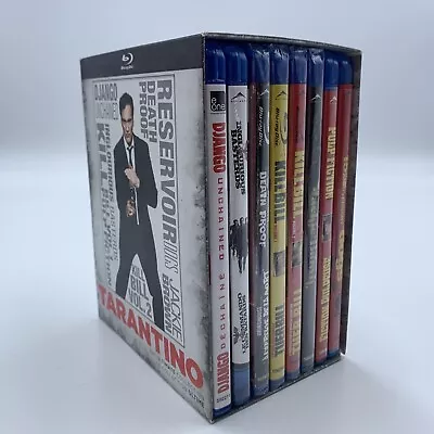 Quentin Tarantino The Ultimate Collection Blu Ray 8 Disc Box Set • $149.99