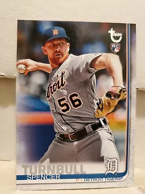 Spencer Turnbull 2019 Topps Update #US276 Vintage Stock /99 SP Rookie Card RC • $19.99