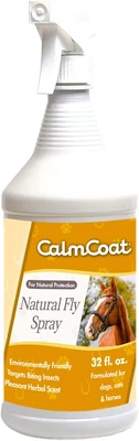 $31.66 • Buy Calm Coat Natural Fly Spray For Dogs Cats And Horses 32 Oz