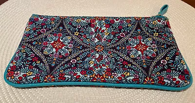 Vera Bradley - Retired - Blue Boysenberry - Cosmetics Bag • $10.50