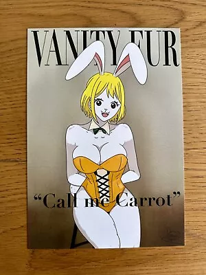 One Piece Carrot On Vanity Fair Magazine - A5 Art Print Poster By JPixel DigiArt • $10