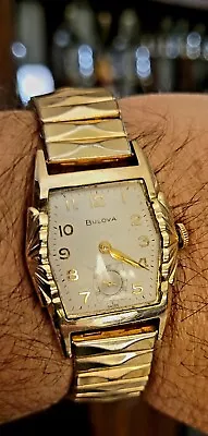 $180 • Buy Vintage 1959 Bulova Men's Wristwatch
