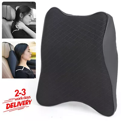 Memory Foam Car Cushion For Driving Seat Driver Booster Office Chair Pad Pillow • £11.89