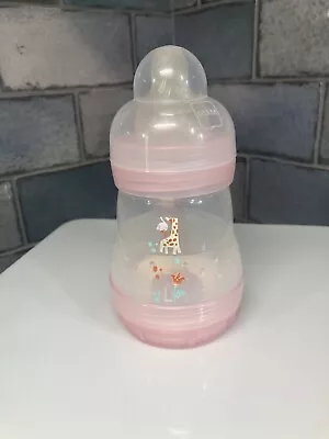MAM Easy Start Anti-Colic Self-Sterilising Bottle For Newborn - Pink 160ml... • £1.99