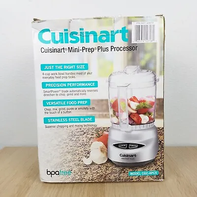$25.99 • Buy Cuisinart  Mini-Prep Plus 4-Cup Food Processor In Original Box Tested & Works