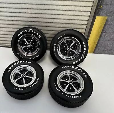 Acme/gmp/highway 61 1/18 Scale Rims & Tires “with Back Wheel Adaptors” • $25