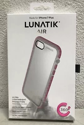 $7.99 • Buy LunaTik Air-Filled Impact Guard Case For Apple IPhone 8 Plus And 7 Plus Pink