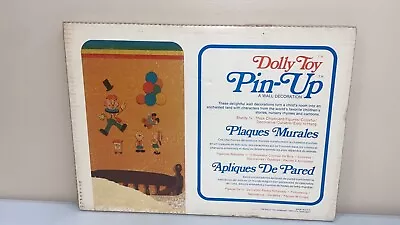 1970's Dolly Toy Pin-Up Wall Decoration Art Stories Nursery Rhymes & More SEALED • $21.59