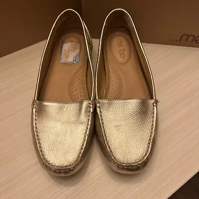 Me Too Women Gold Flats US 9.5 • $24.99