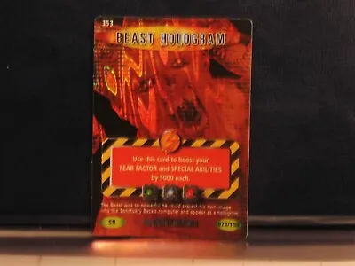 BBC Doctor Who Battles In Time #353 BEAST HOLOGRAM  Secret Rare Card 2007 • £4.99