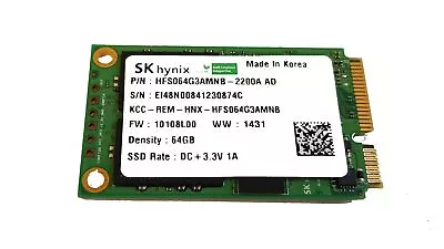 Hynix Msata 64GB SSD State Solid Drive HFS064G3AMNB-2200A • $11.99