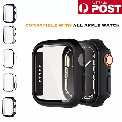 For Apple Watch IWatch Ultra 8 SE 7 6 5 38/40/44/41/45/49 Screen Protector Cases • $7.99