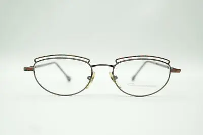 Vintage Conquistador By Marwitz MAS 14 Grey Multicoloured Oval Glasses NOS • $32.34