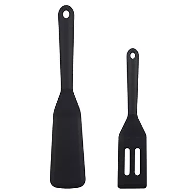 2 Pcs Mini Brownie Serving Spatula Set Silicone Thin Spatula Omelet Spatula N... • $10.04