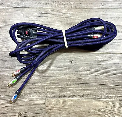 Monster THX Ultra 800 24k Plated 8 Ft Component Video RCA Hi End Cable HDTV • $16.87