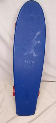 Vintage  Sport Fun Skateboard Original  Tom CAT   20in Plastic In Blue • $45