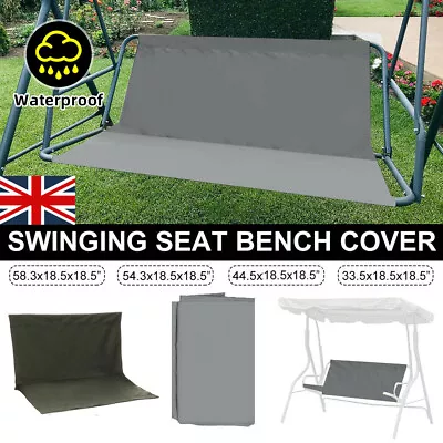 2/3-Seater Replacement Part For Garden Swing Seat Garden Hammock Chair Cover NEW • £9.49