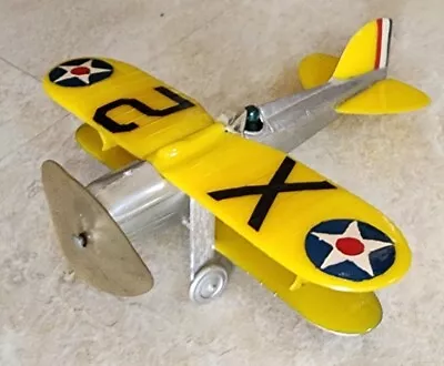 Vintage 1930s Biplane Built Model- • $18.99