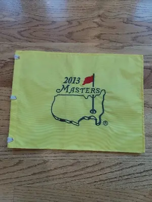 2013 Masters Golf Augusta National Pin Flag Adam Scott 1st Masters PGA • $69.99