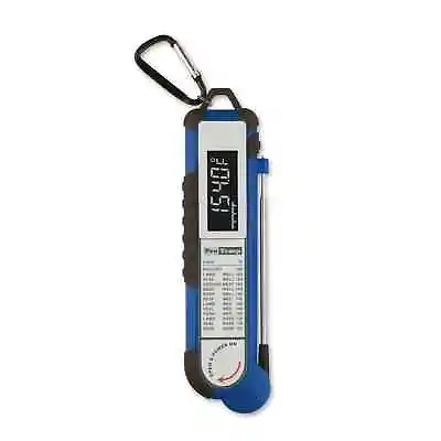 MAVERICK Pro-Temp Commercial Smoker BBQ Probe Meat Thermometer 5-Inch Blue • $89.99