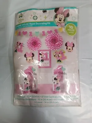 Disney Baby Minnie Mouse Room Decorating Kit 10 PC • $14.99