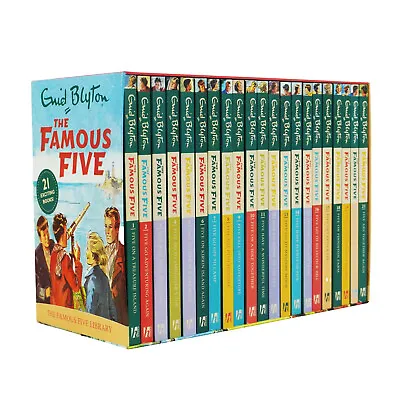 £28.25 • Buy Enid Blyton Famous Five Series 21 Books Collection Set Children  Gift Pack