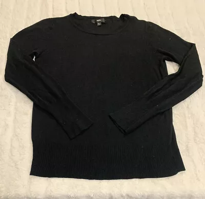 Womens Large Sweater By Mossimo Color Black Long Sleeve • $8