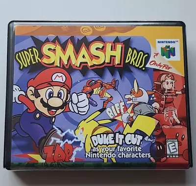 Super Smash Bros. CASE ONLY Nintendo 64 N64 Box BEST Quality Available • $14.97