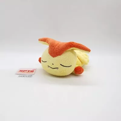 Victini G160 Sleeping Pokemon Pokemon Center 2016 Beanbag Plush 6  Doll Japan • $17.51