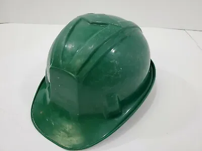 Old Vtg APEX Safety Products Coal Miners HARD HAT Green Low Vein Polyguard 1970 • $34.99