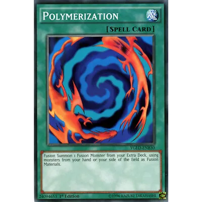 Polymerization YGLD-ENB30 Yu-Gi-Oh! Card Common 1st Edition • £2.45