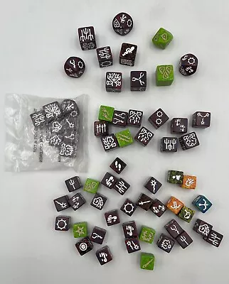 Vintage TSR Dragon Dice  Lot 62  Dice/with Bag • $16