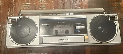 Panasonic RX-F2 Radio Boombox AM/FM Cassette Player Vintage Only AM/FM Works • $19.99