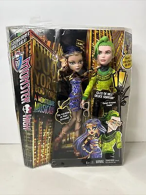 Monster High Boo York Comet-Crossed Cleo De Nile & Deuce Gorgon 2 Pack Dolls NIB • $159.99