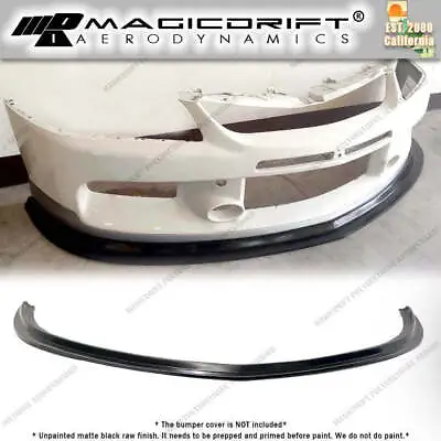 For 06-07 Mitsubishi Lancer EVO 9 MDA Track Style Front Bumper Lip Chin Spoiler • $69.88