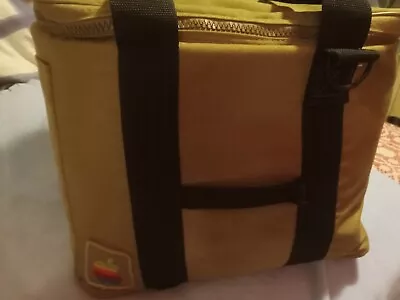 APPLE Vintage 1980s Macintosh Computer Travel Bag Tote Carry Case With Rainbow ! • $38
