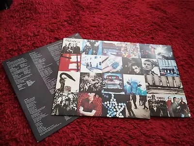 U2 - Achtung Baby - Vinyl LP *Withdrawn  Naked Adam  Sleeve + Lyrics Insert* • $87.02