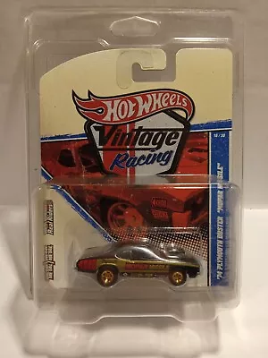 HOT WHEELS VINTAGE RACING ’74 PLYMOUTH DUSTER MOPAR MISSILE W Protector • $33.75