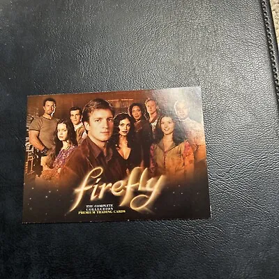 Btta Promo P1 Firefly 2006 Inkworks The Complete Collection • $2.19