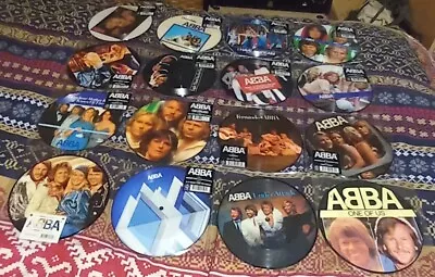 Abba 16 Official 7  Picture Discs! • £180