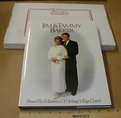 Jim & Tammy Bakker PTL Club Edition Heritage Village Church History NEW Book Box • $39.95