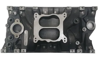 EngineQuest IN350MB Cast Iron Intake Manifold Marine For 69-95 GM SBC 5.0L 5.7L • $318.49