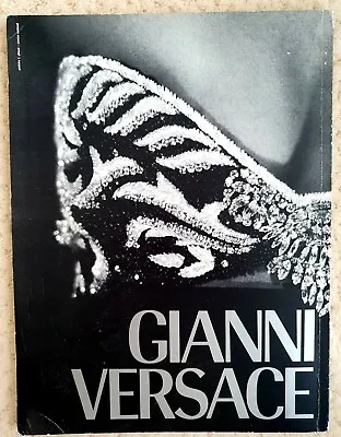 Gianni Versace 1989 Pret-a-porter Rare Catalog Fashion Runway Photography Models • $129.99
