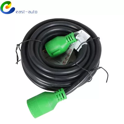 30 Amp 10-100 Ft 3 Prong Generator Extension Cord Power Cable 10 3 Adapter Plug • $156.75