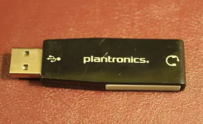 Plantronics Audio Adapter 50 Converts Sub-mini Phone Female Jack To USB Type A  • $26.99