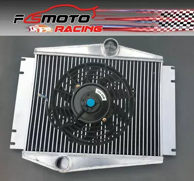 Aluminum Turbo Intercooler+Fan For Volvo 850 S70 V70 C70 1998 1999 2000 98 99 00 • $169