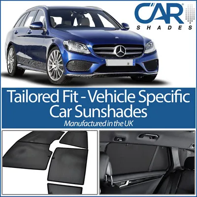 £89.99 • Buy Mercedes C Class Estate 2014+ CAR WINDOW SUN SHADE BABY SEAT CHILD BOOSTER BLIND