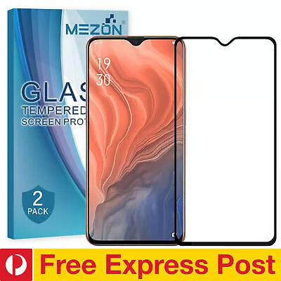 [2 Pack] Full Cover OPPO R17 Pro Premium Tempered Glass 9H HD Protector By MEZON • $25.99